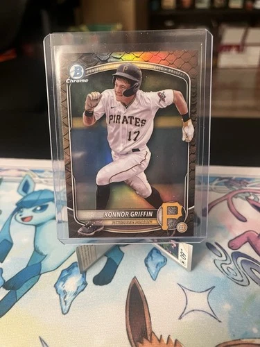 2025 Bowman - Chrome Prospects Konnor Griffin #BCP-86 Reptilian Refractor (RC)