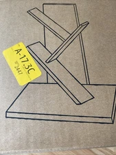 Unopened Dark Walnut Book Case Or Shelf Book Tree Perfect For Small Spaces