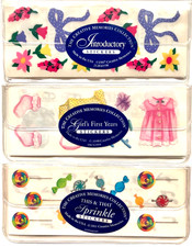 FREE SHIP - 3 SETS CREATIVE MEMORIES STICKERS INTRODUCTORY SPRINKLE GIRL'S YEARS