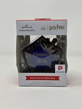 NEW Hallmark Harry Potter Chocolate Frog Box Christmas Tree Ornament