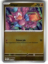 Pokemon 2025 ME02: Phantasmal Flames Card #49 Gligar Reverse Foil