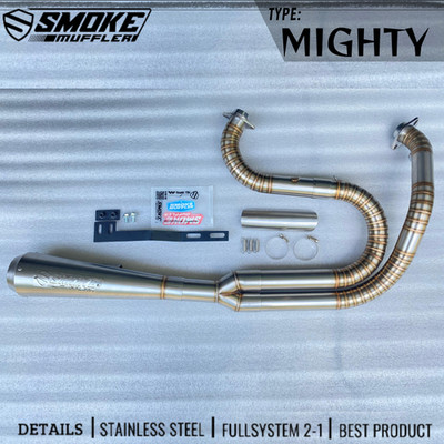 Dyna Switchback FLD Auspuffanlage 2012-2016 2 in 1 FullSystem Rohre