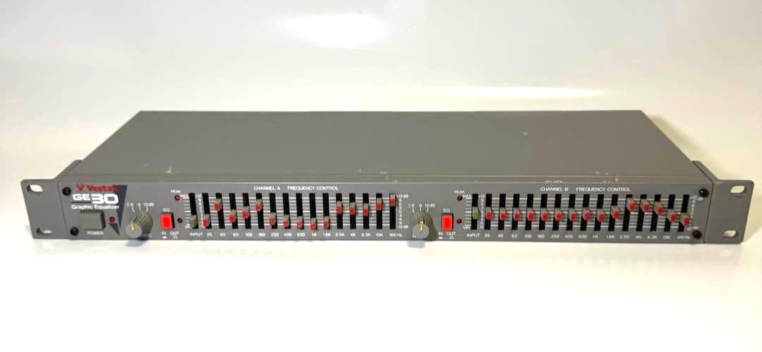Vestax GE-30 Graphic Equalizer Effect Rack AC100V | eBay