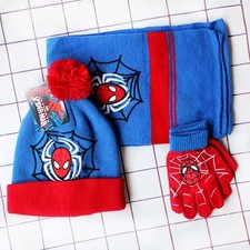 Spiderman Toddler 3 piece Winter Set One Size Fits Most