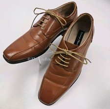Bruno Marc Mens Size 9.5 Classic Dress Shoe Formal Lace-up Oxfords Brown Leather