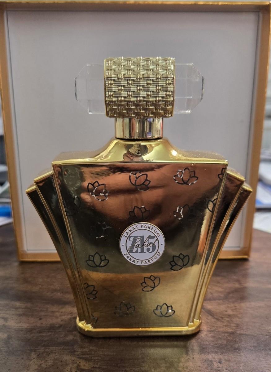 EMPTY BOTTLE w/BOX Zakat Z15 3.4 oz 100ml Bond 9 signature Scent