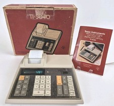 Vintage Texas Instruments TI-5040 Printing Calculator
