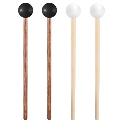 4 Pcs Steel Tongue Drum Mallets, Xylophone Mallet, Glockenspiel Mallets, 5.6 ...