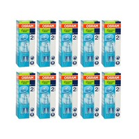 10 X Osram G9 Eco Halogen Stiftsockellampe 230V 20W = 25W Halogenlampe Halopin