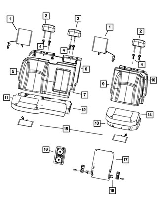 Genuine Mopar Close Out Panel 1NS14DX9AA