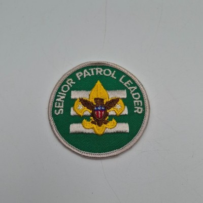 Vintage SENIOR PATROL LEADER Pfadfinder Position Patch