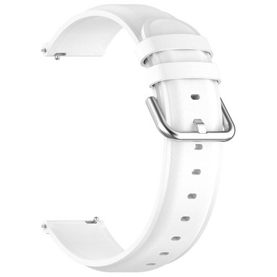 22MM Round-tailed Leather Watch Strap Bracelet Belt for CMF Watch Pro(D395)