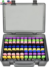 Flash Drive Case USB Memory Stick SD Card Storage Organizer- Holds 104Pcs Thumb