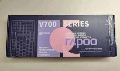 Rapoo V700DIY-98 RGB Mechanical Keyboard BT5.0/2.4G Quick Silver Switch, Pink