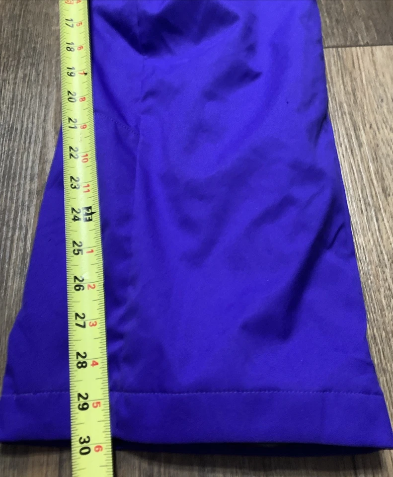 Salomon AdvancedSkin Dry Soft Shell Ski Snowboard Pants Women’s Size XS Purple - Image 3 of 4