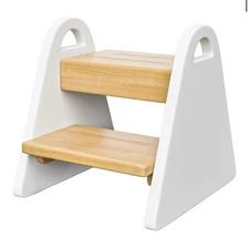 Toddler Step Stool, Wooden Step Stools for Kids, Kids Potty Training Stool