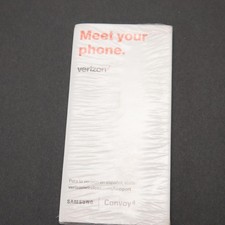 Samsung Convoy 4 Quick Start Guide Manual White GH90-42251A Sealed
