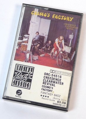 Musikkassette -  CREEDANCE CLEARWATER REVIVAL - Cosmos's Factory  - Tape MC