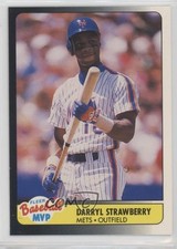 1990 Fleer Baseball MVP Box Set Darryl Strawberry #37 1b8
