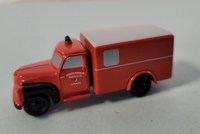 "Schuco Piccolo Hanomag L28 Kasten \"Fw Augsburg\" Limited Edition 1:90 (8#1193)"