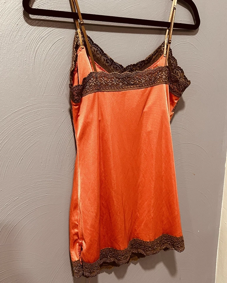 限量复古女式丝绸吊带背心花边装饰娃娃Croquette S Y2K仙女 — 第 2/4 张图片