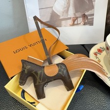 Little Horse Leather Bag Charm Keychain Pendant Gift Box