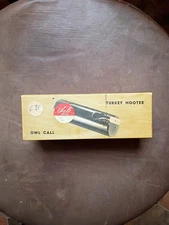 Vintage PS Olt Turkey Hooter & Owl Call Model OL-40 With Box 