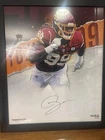 Chase Young Signed Autographed Framed In Focus 20x24 Print Commanders Fanatics