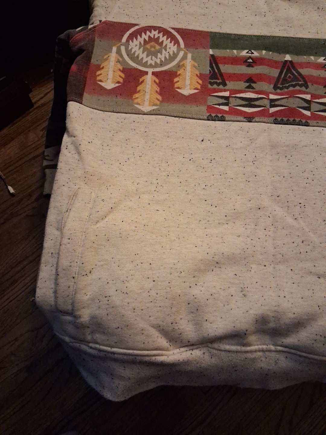 Staple Patchwork Crew Neck Sweatshirt - image 7