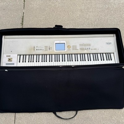 Korg Triton ProX 88-Key Music Workstation/Sampler Recently Rebuilt READ