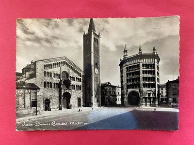 Parma Cathedral Italy Postcard 