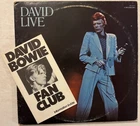 David Bowie Live Tower CPL2-0771 Stereo RCA Vintage 1974 Insert 2-Record Set NM