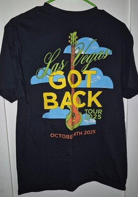 Paul McCartney GET GOT BACK Tour Las Vegas Concert T Shirt 2 Sided M