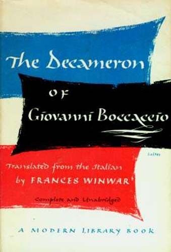 "Decameron" peste noire 14ème siècle Florence médiévale Italie 1955 bibliothèque moderne - Photo 1 sur 5