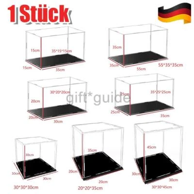 Große Acryl Vitrine Einzelvitrine Plexiglas 55cm L Figure Modellautos - Bild 1 von 4
