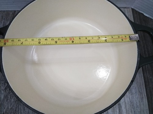 Chasseur Cast Iron, Round, Double-Enameled #20 forest green (made in France) - Picture 2 of 14