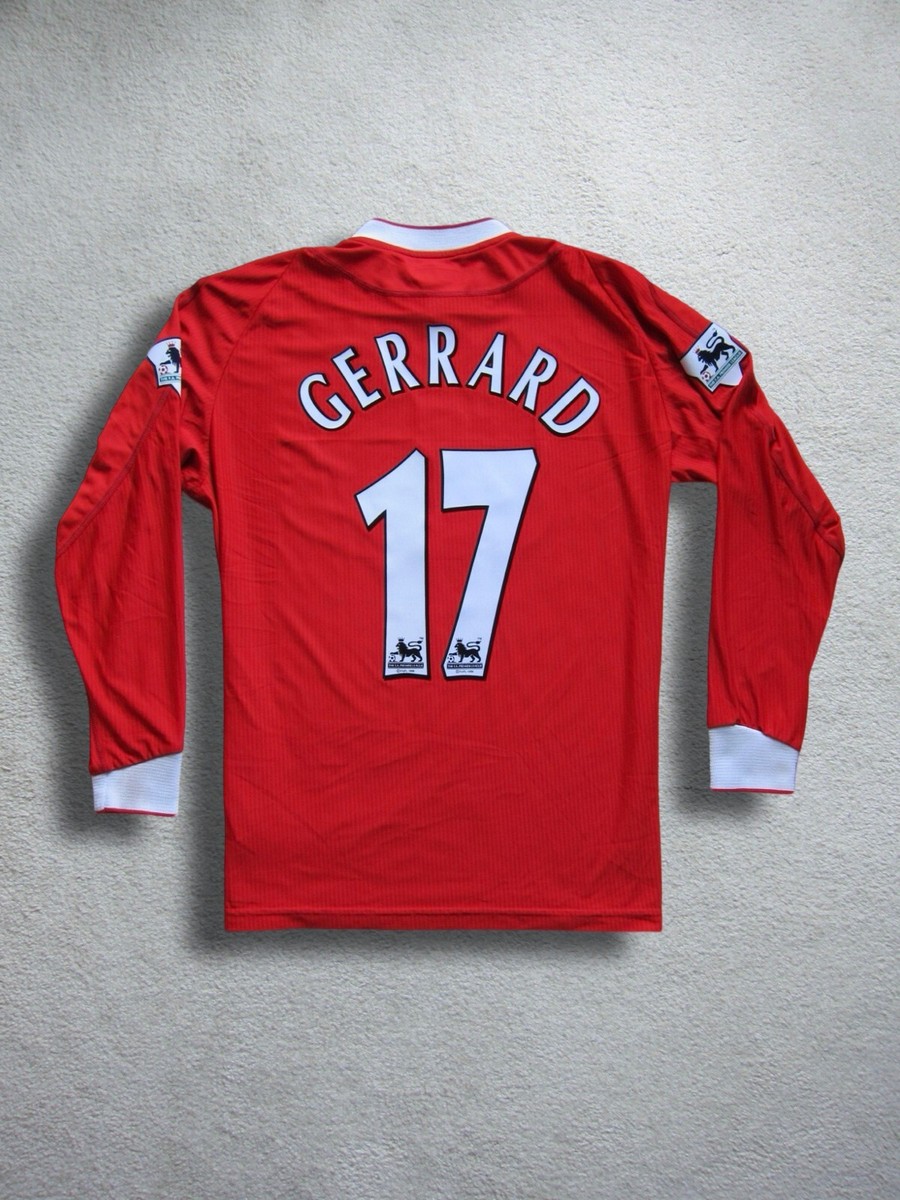 LFC GERRARD 17番 ジェラード 公式ショップ ユニフォーム 限定品 リヴァプール ジェラード ユニフォーム 17番 - メルカリ