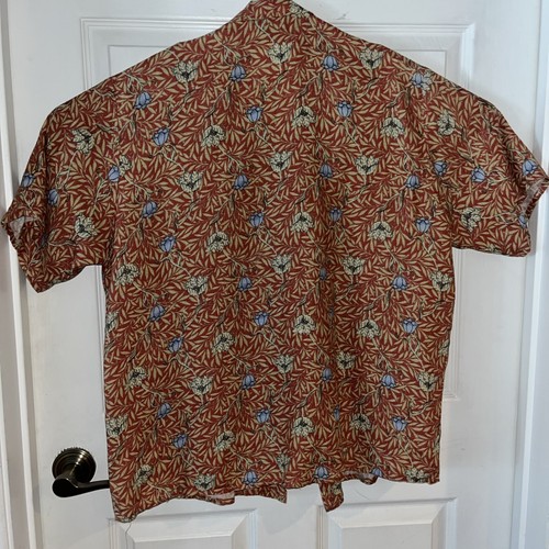 FLAX 100% Linen 2Pc Set Unisex Small Oversize Button Shirt Medium Cropped Pant - Picture 4 of 7