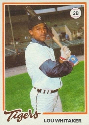 Lou Whitaker Detroit Tigers HOF Buy 1-50% OFF 2nd 1978-1992 57 Available - Picture 1 of 21