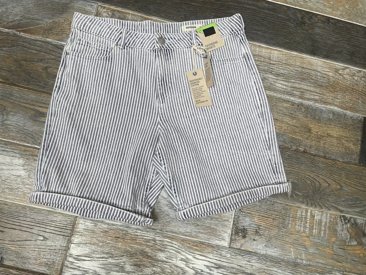 M&s white shop shorts