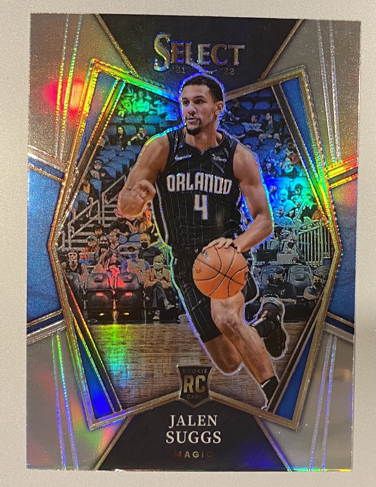 Jalen Suggs 2021 Select Premier Level Silver Prizm Rookie #102 RC MINT