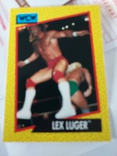 WCW WORLD CHAMPIONSHIP WRESTLING  1991 TRADING CARD #22 LEX LUGER