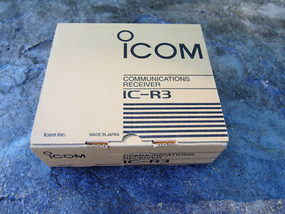 Icom IC-R3 Handheld Scanning Radio Ham Communications Wide Band