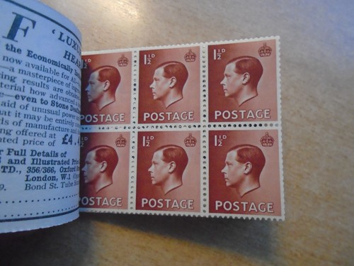 BC4 March 1937 Edward VIII 5/- Stitched Booklet Edition 17 - Picture 5 of 10