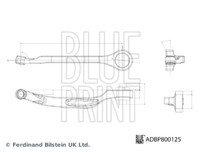 Blue Print Lagerung Motor Hinten FüR KIA Sportage Je_ 2.0I 16V Km_ 2.0