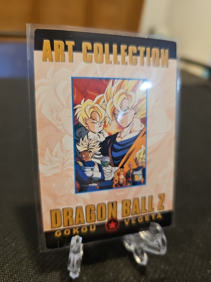 Dragon Ball Z Art Collection Goku Gokou Card #200 DBZ Holo Foil