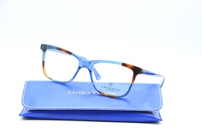 NEW OTTICA VENETA LAMARCA MOSAICO 98 COL. 01 AUTHENTIC EYEGLASSES W/CASE 50-16