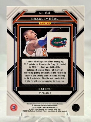 2023-24 Prizm Draft Picks Bradley Beal Washington Wizards Hyper | eBay