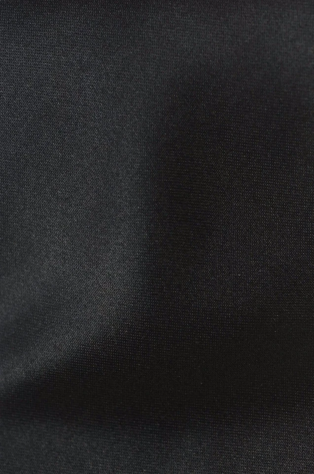 Lord R Colton Satin Tie - Solid Onyx Black Silk Necktie - $79 Retail 58 x 3.25 - Image 4 of 4