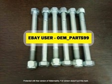 Pelle rétrocaveuse JCB - boulon à écrou M12X100, paquet de 6 pièces. ( Part #...